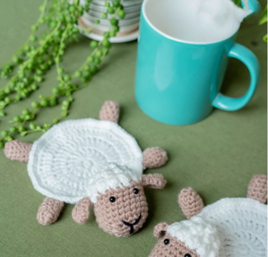 Handmade Crochet Coasters