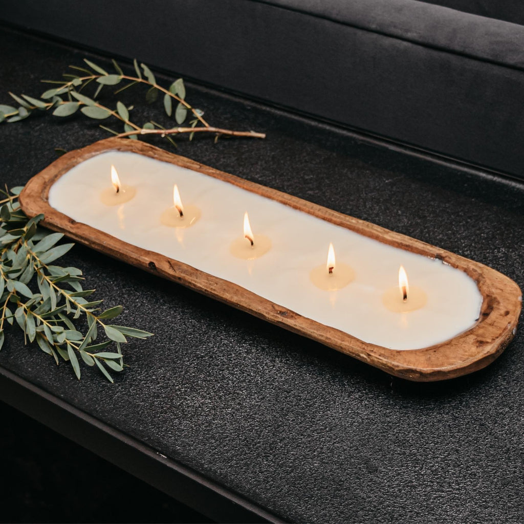 5-wick Dough Bowl Candle - Farmhouse