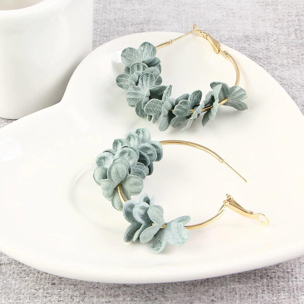Aussie  Earings - Light Blue