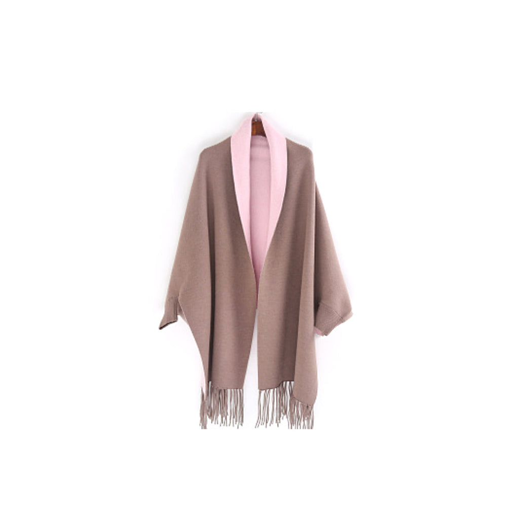 Reversible Two-Toned Shawl