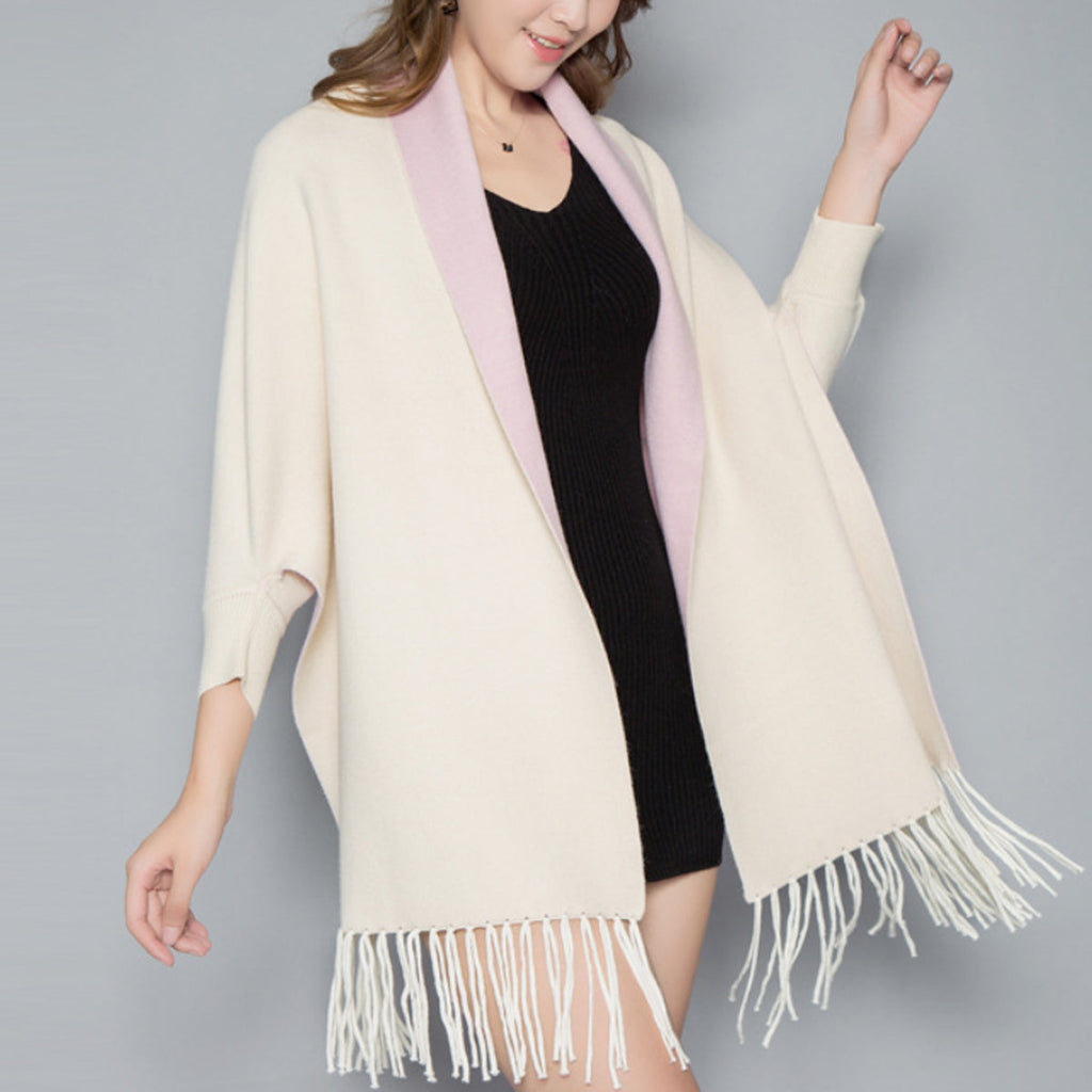 Reversible Two-Toned Shawl