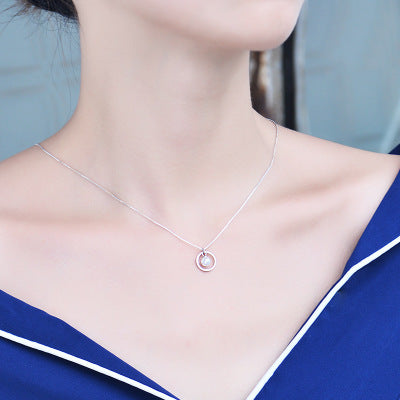S925 Sterling Silver Raindrop Necklace