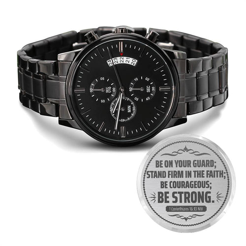 Be on Your Guard (1 Corinthians 1613 NIV) – Men's Watch