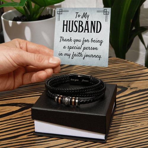Being Special – Mens Leather Bracelet
