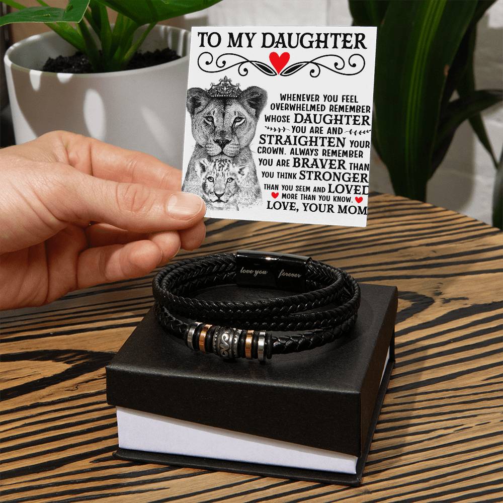 Daughter, Straighten Your Crown – Bracelet