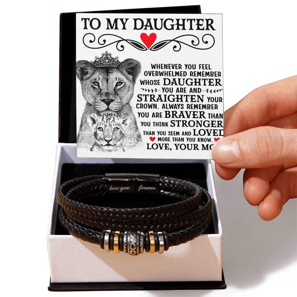 Daughter, Straighten Your Crown – Bracelet