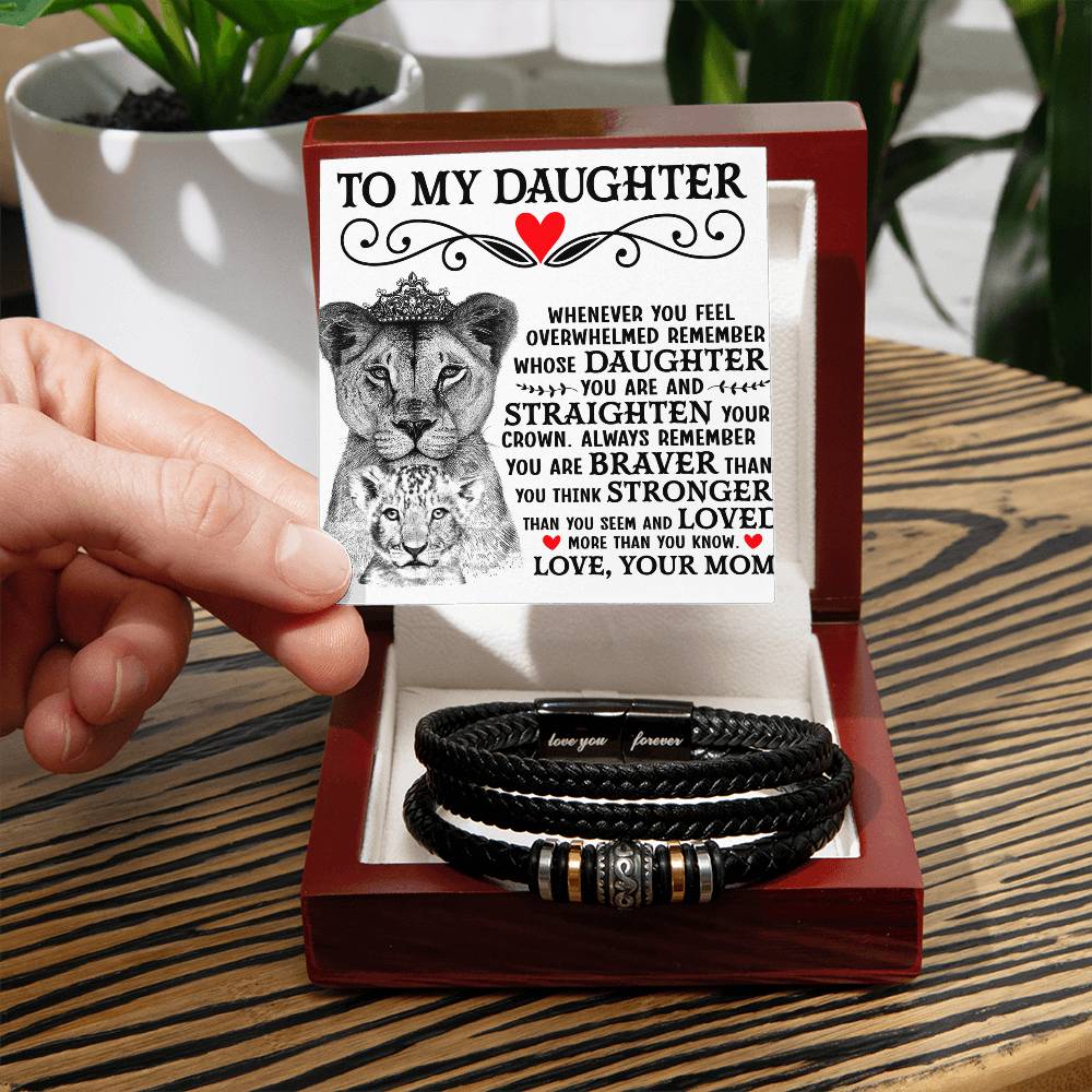 Daughter, Straighten Your Crown – Bracelet