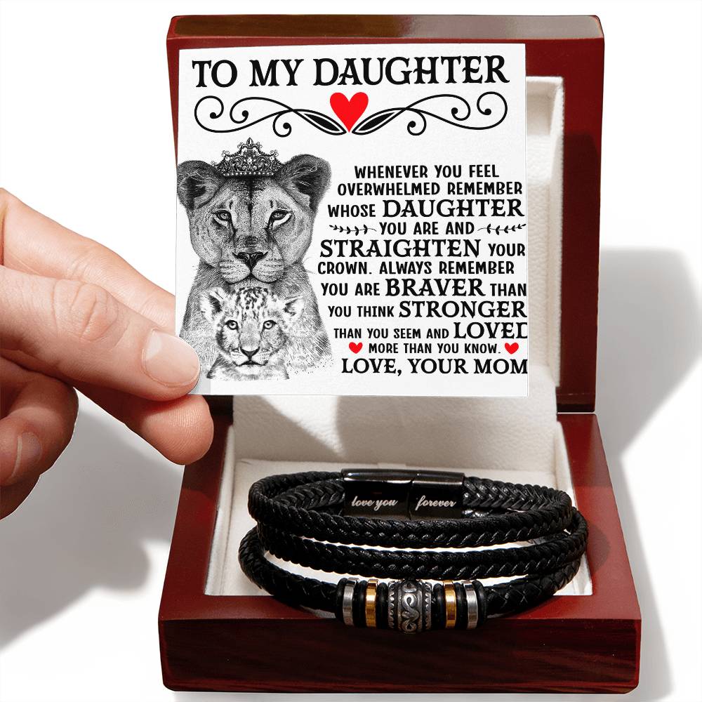 Daughter, Straighten Your Crown – Bracelet