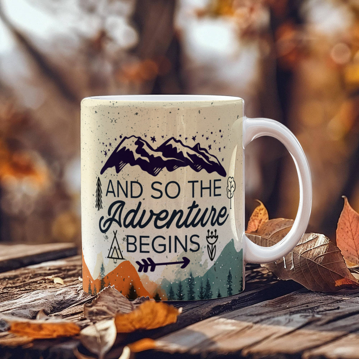 And So The Adventure Begins – Ceramic Mug