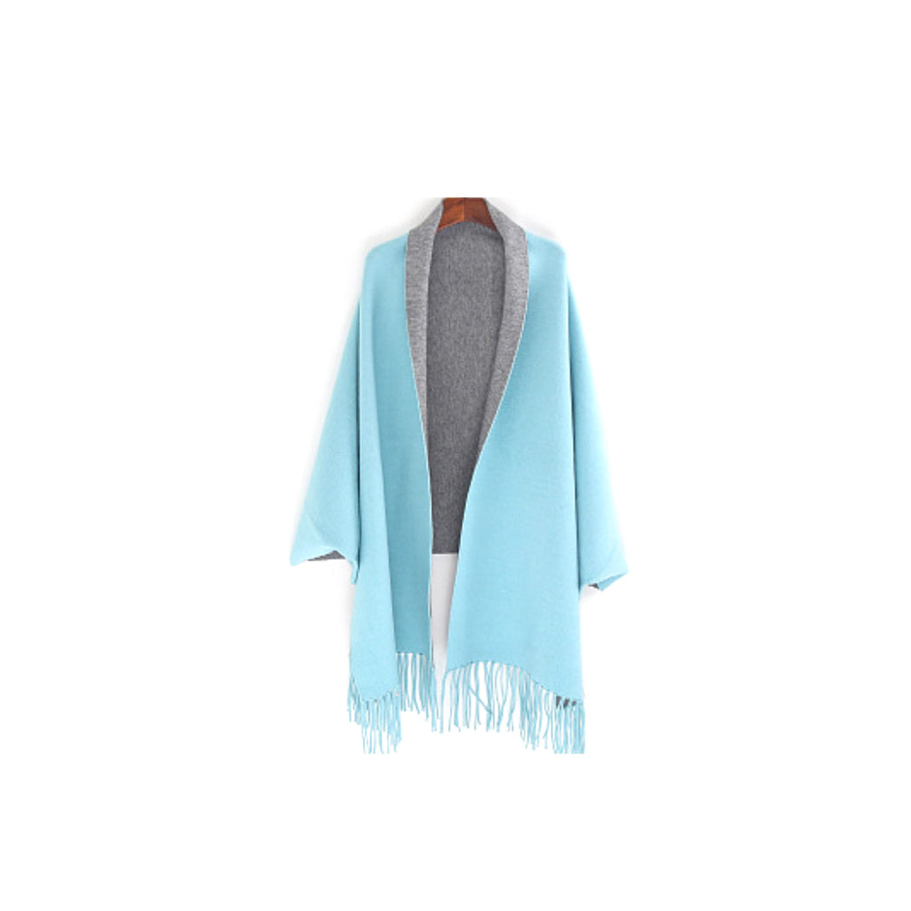 Reversible Two-Toned Shawl