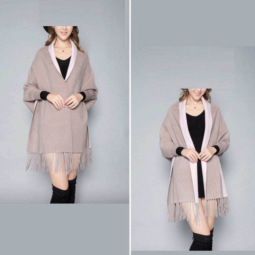Reversible Two-Toned Shawl